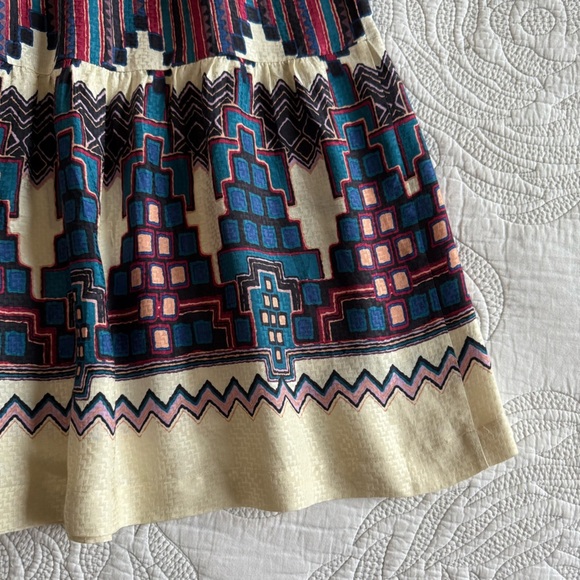 ba&sh - Mandie Midi Dress - Blue Multi - Picture 16 of 16